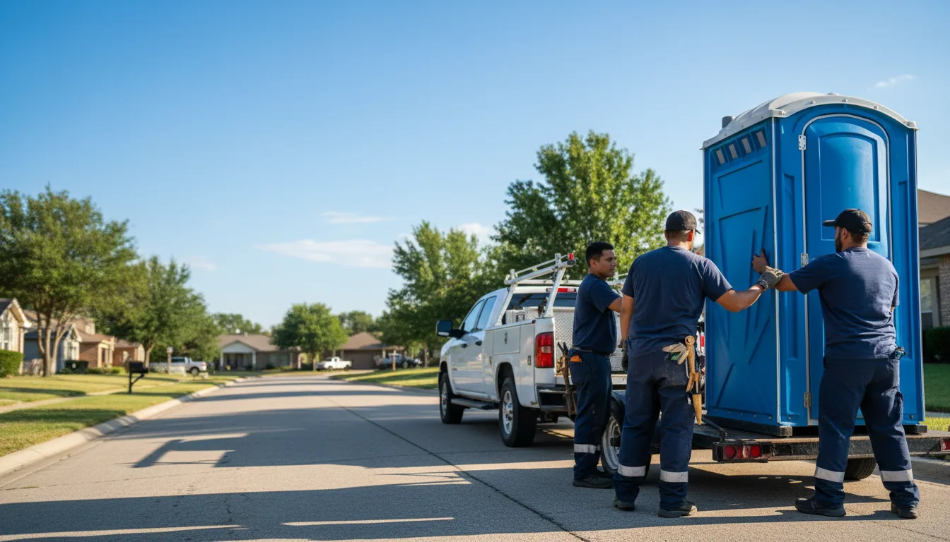 Portable Toilet Rental in Pottersville, MO near me